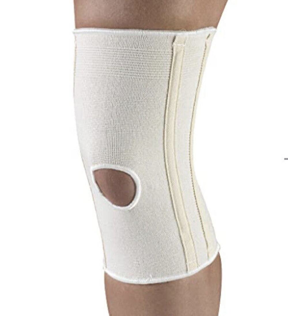 Knee Brace With Flexible Stays Champion White C-72 XL Large